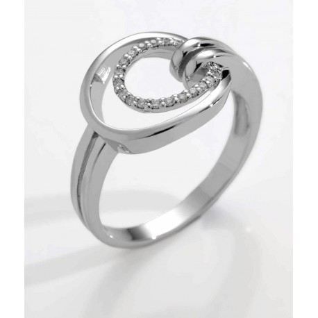 ANILLO DIAMANTES 0,07 KT. ORO 750 MM. - 353498