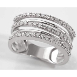 ANILLO DIAMANTES 0,48 KT. ORO 750 mm - 353489