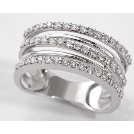 ANILLO DIAMANTES 0,48 KT. ORO 750 mm - 353489