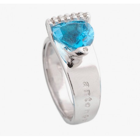 ANILLO DIAMANTES 0.05 KT. ORO 750 MM. - 353562