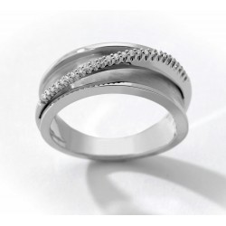 ANILLO DIAMANTES 0.08 KT, ORO 750 mm - 353547