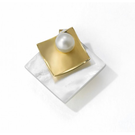 COLGANTE MADREPERLA ORO 750 MM. - 540007