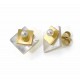 PENDIENTES MADREPERLA ORO 750 MM. - 580004