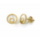 PENDIENTES MADREPERLA ORO 750 MM. - 580001