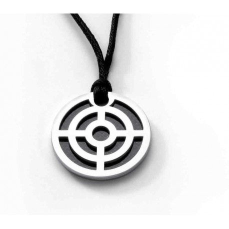 COLLAR ACERO 316 L. FIBRA DE CARBONO - 600052