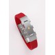 PULSERA ACERO 316 L. Y CAUCHO - 610075