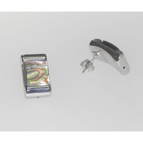 PENDIENTES PLATA 925 mm. - 680002