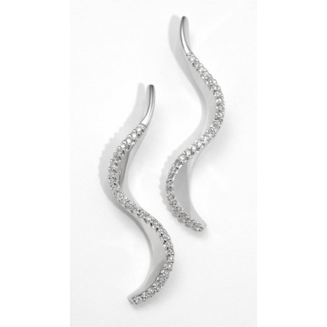 PENDIENTES DIAMANTES 0,21 KT ORO 750 MM. - 242662