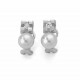 PENDIENTES DIAMANTES 0,20 KT ORO 750 MM - 242681