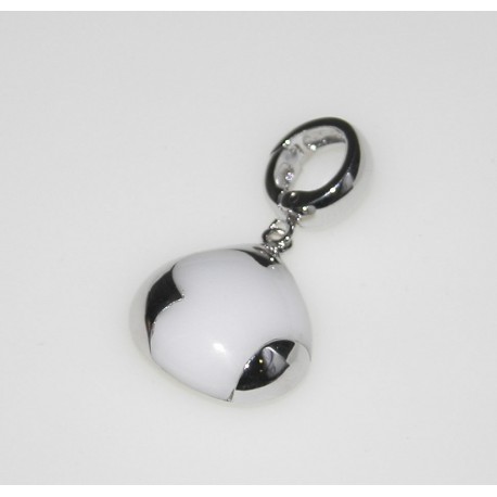 COLGANTE/CHARM CERAMIC, PLATA 925 MM. - 750052 BL
