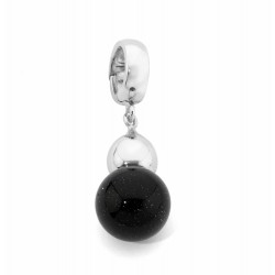 COLGANTE/CHARM ADVENTURINA, PLATA 925 MM - 750054 AD