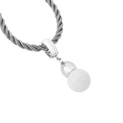 COLGANTE/CHARM CERAMIC, PLATA 925 MM. - 750054 BL