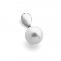 COLLAR PERLA BLANCA, PLATA 925 MM. - 750111 BL