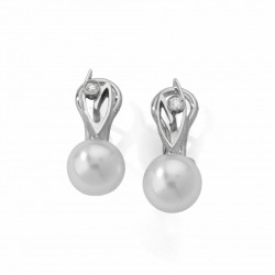 PENDIENTES DIAMANTES 0,06 KT ORO 750 MM. - 242685