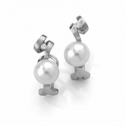 PENDIENTES DIAMANTES 0.06 KT. ORO 750 MM - 242686