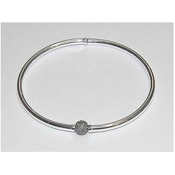 ESCLAVA NEGRO, PLATA 925 MM. - 760041 NE