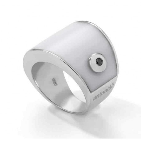 ANILLO BLANCO,PLATA 925 MM. - 790010