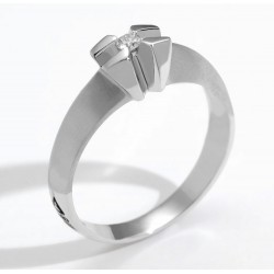 SOLITARIO DIAMANTES 0,05 KT ORO 750 mm - 342065