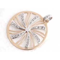 COLGANTE DIAMANTE 0.12 KT, ORO 750mm - 081364