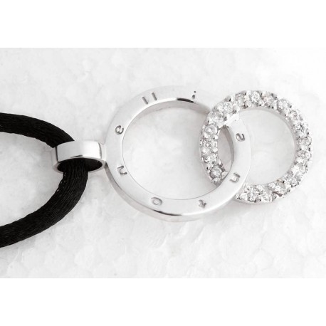 COLGANTE DIAMANTE 0.25 KT, ORO 750mm - 081366