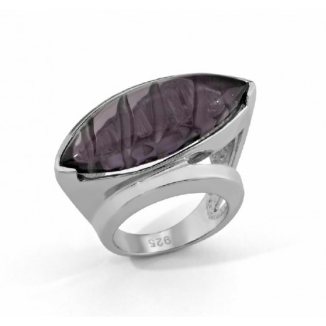 ANILLO AMATISTA, PLATA 925 MM. - 790064 AM