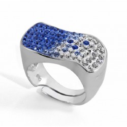ANILLO DARK BLUE, PLATA 925 MM. - 790069 DB