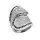 ANILLO ZIRCONITA W/B PLATA 925 MM. - 790091